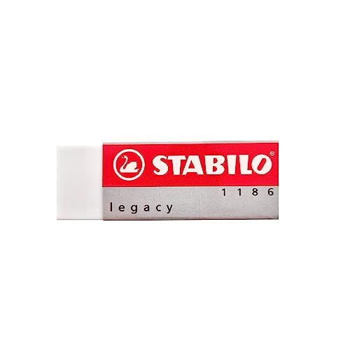 Eraser - STABILO Legacy 1186 - Pack of 1 - White