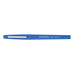 Paper Mate Flair Felt Tip Pens   Medium Point (0.7mm)   Blue   5 Count