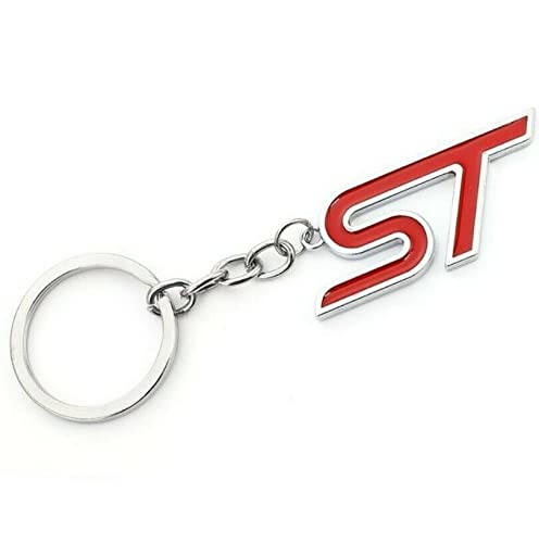 Ford Fiesta Focus ST Keyring Metal Key Ring ST Line Keychain Gift