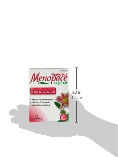 Menopace Original - No. 1 Menopause Supplement for Women. by Vitabiotics. 30-Day Vitamin Perimenopause formula