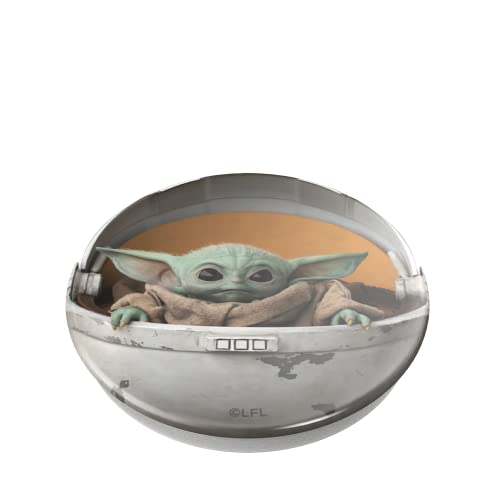 PopSockets: PopGrip Expanding Stand and Grip with a Swappable Top for Phones & Tablets - The Child Pod (Baby Yoda)