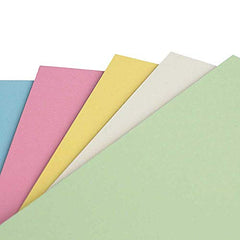 House of Card & Paper A4 220 gsm Card - Assorted Pastel (Pack of 50 Sheets)