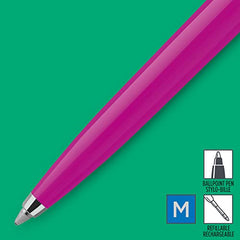 Parker Jotter Originals Ballpoint Pen   Classic Magenta Finish   Medium Point   Blue Ink   1 Count