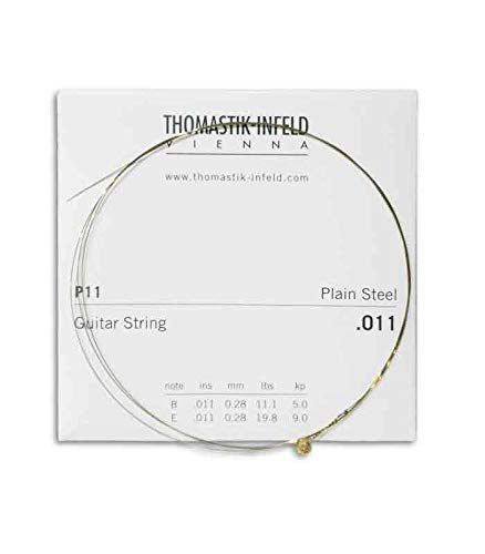 Thomastik Saiten für E-Gitarre Jazz Swing Series Nickel Flat Wound Satz JS111 Light .011-.047w,silver