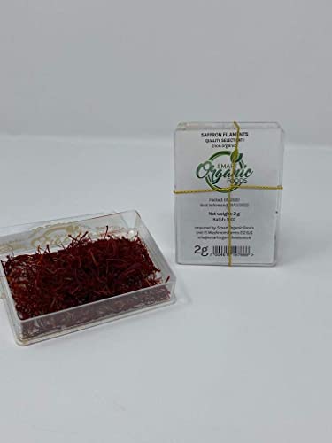 Pure Spanish Saffron 2g Grade A Extra Superior 100% Pure Saffron (Free from Alcoholic or Animal Matter)