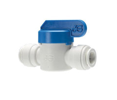 John Guest PP Shut Off Valve Connection 12 mm (One Supplied)