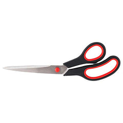 D.RECT - Schere Stainless Steel Cutting Shears for Paper and Tapes   Rubber Grip Scissors for Use in Home, School and Office   Sg-250 - 25cm009362,Black