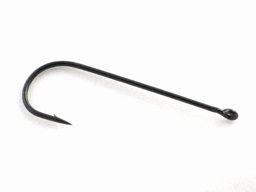 Phoxinus Aberdeen Sea Fishing Hooks, Black, 50 Pack, Size 6/0