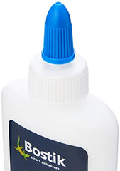 Bostik PVA Glue, Solvent Free Glue for Arts and Crafts, Dries Clear, 118ml bottle