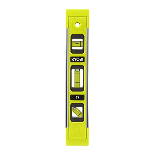 RYOBI RTL23CM 230mm Torpedo Level, Yellow