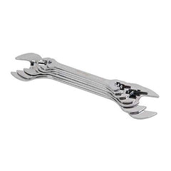 Neilsen Extra Flat Double END Spanner Set Extra Thin for Hard to Reach Places 3MM Thick Sizes 6MM - 23MM