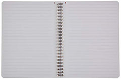 RHODIA 193468C - Spiral Notebook (Full Binding) Orange Notebook - A5and - Ruled - 160 Detachable Pages - Clairefontaine Paper 80 g/m - Soft and Resistant Coated Card Cover - Classic