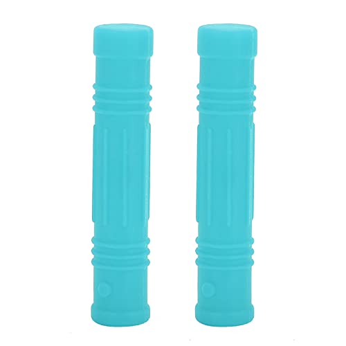 Silicone Pencil Toppers Silicone Chewable Pencil Toppers, Fidget Toys, Chewy Pencil Toppers, Fidgets, Oral Motor Chew Toys, Sensory Chews Toys for Baby Children(Light Blue)