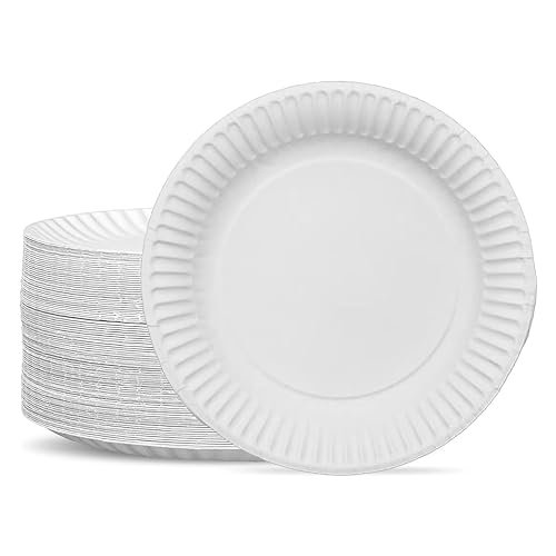 30 Paper Plates 23cm - 9inch Paper Plates, Disposable Plates, Party Plates