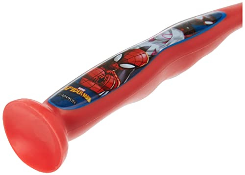 Spiderman Manual Toothbrush with Suction Cup & Soft Bristles for 3and Years Kids by Mr. White