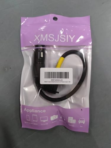 XMSJSIY D-Type XLR Male Panel Mount to XLR Female Connector Pass Through Cable,3 Pin Mic XLR Feed/Pass Thru Converter Compatible with Microphone - 30cm/11.8inch 1PC (Male to Female)