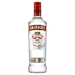 Smirnoff No. 21 Vodka ,37.5% vol , 70cl ,Triple Distilled & 10 x Filtered ,Premium Vodka Made in Great Britain , Smooth with a Hint of Sweetness & Pepper ,Vodka 70cl