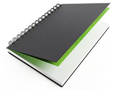 Artgecko Classy Sketchbook A5 Portrait - 80 Pages (40 Sheets) 150gsm White Cartridge Paper…