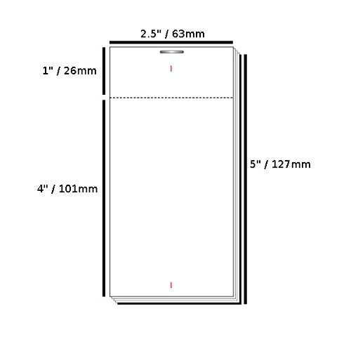 EPOSGEAR Single Copy Restaurant Cafe Takeaway Pub Food Waiter Waitress Numbered Order Pads - 63mm x 127mm (10)