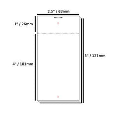 EPOSGEAR Single Copy Restaurant Cafe Takeaway Pub Food Waiter Waitress Numbered Order Pads - 63mm x 127mm (10)