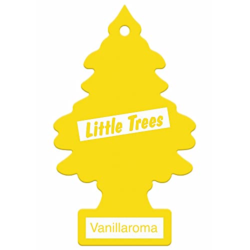 Little Trees Air Freshener Tree MTZ01 Vanillaroma Fragrance For Car Home Boat Caravan - Six Pack