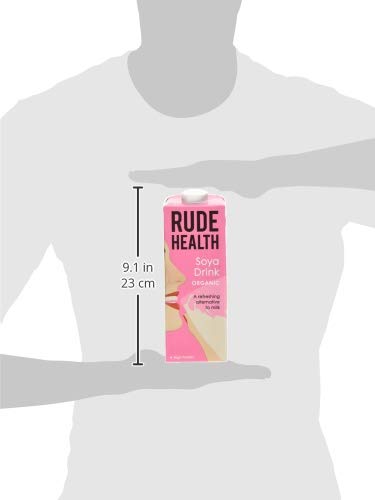 Rude Health Organic Soya Drink, 1 Litre (Pack of 6)