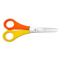 Westcott Children's Scissors - 5 inches/13cm - Left Handed - Yellow and Orange - Pack of 2 Pairs