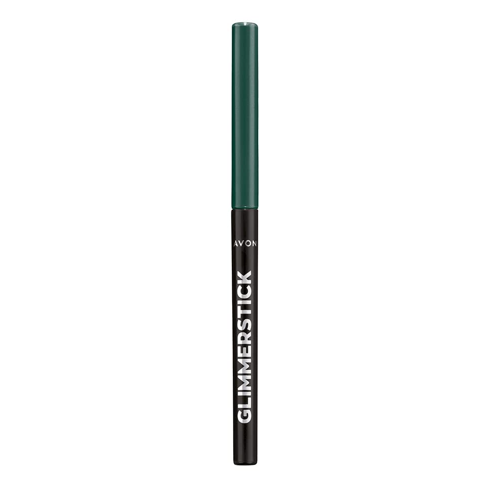 Avon Glimmerstick Eyeliner Emerald, Tug-Free, Soft-Glide Formula for Bold, Intense and Waterproof Colour