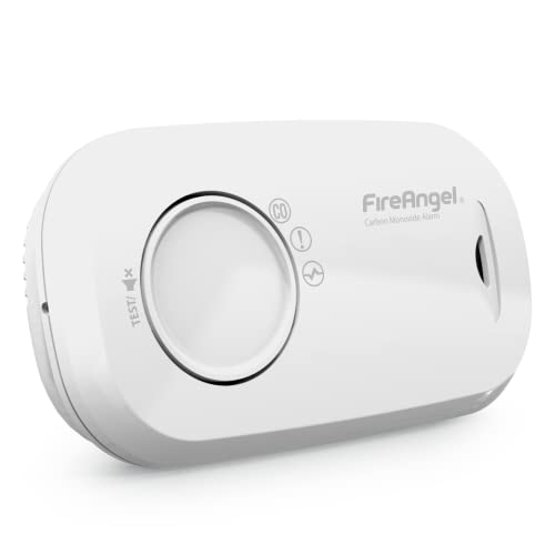 FireAngel FA3313 Carbon Monoxide Detector and Alarm with 1 Year Replaceable Batteries (Replacement for FireAngel CO-9B)