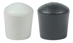 Lifeswonderful - 4 pcs Domed Furniture Feet - Ideal for Tables, Chairs etc - Available in Many Sizes & Colours (14mm, Black)