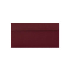 DL (110mm x 220mm) Coloured Envelopes Perfect for Christmas Cards, Greeting Cards, Wedding/Party Invitations, Crafts and Many More - Pack of 12 (Burgundy Peel and Seal)