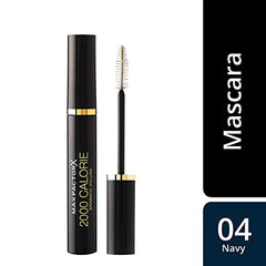 Max Factor 2000 Calorie Dramatic Volume Mascara, 04 Navy, 9 ml (Pack of 1), Packaging May Vary