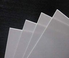 ABS0930 2pcs 3mm Thickness 200mm x 250mm White Polystyrene Sheets 9.84'' x 7.87'' x 0.12'' ABS Styrene Sheets for Model Train Layout New (3mm)