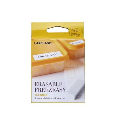 70 Lakeland Erasable Freezeasy Labels – Assorted Sizes