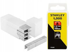 Stanley 1-TRA206T 10mm A-Type Light Duty Staples (1000 Pieces), Silver