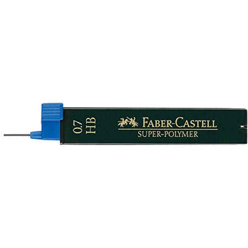 Faber-Castell Miscellaneous Super-Polymer Fineline Lead, 0.7mmBlack, 2B, For Art, Craft, Drawing, Sketching, Home, School, University, Colouring