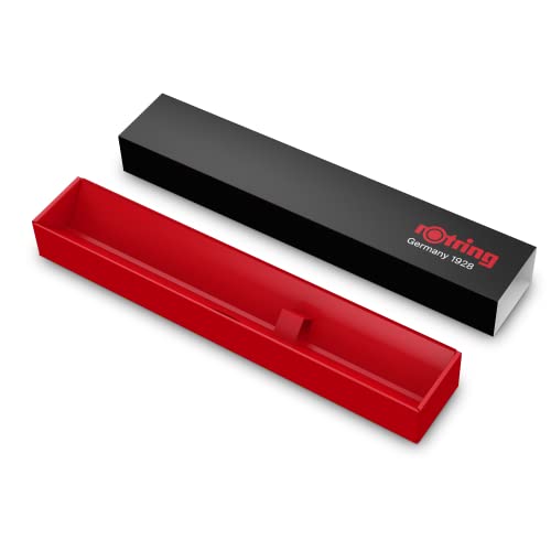 rOtring 500 Mechanical Pencil   0.5mmHB Lead   Red hexagonal plastic barrel and non-slip textured metal grip