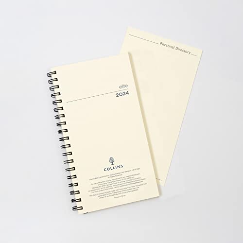 Collins Elite 2024 Diary Pocket Week to View Planner - Diary Refill - Business Planner and Organiser - January to December 2024 Diary - Weekly - 1165R-24