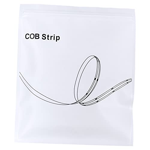 GOMING DC 5V USB COB LED Strip Light Cool White 6000K CRI 93and USB Powered 6.6ft/2M 320LEDs/M Indoor Use IP20 Flexible LED Tape Lights for TV Backlight,Cabinet,Home DIY Lighting