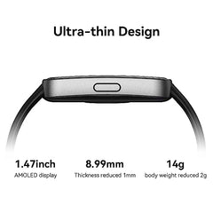 HUAWEI Band 8 Fitness Watch - Ultra Thin Smart Band design with Up to 2 Weeks Battery Life Activity Trackers Compatible with Android & iOS with Full Health Management & Sleep Tracking -Midnight Black