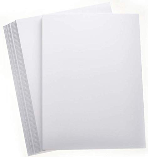 50 Sheets A4 300gsm Thick White Printer Crafts Cardboard