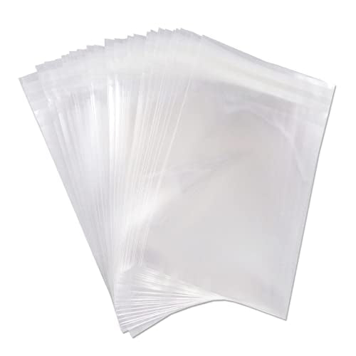 Cellophane Bags Self Seal 167mmx230mm - Clear Cello for C5 / A5 Cards with Envelopes (100 Bags)