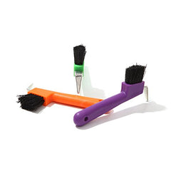 Shires Hoof Pick/Brush-Purple One Size