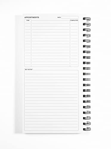 Luxpad 280 x 150mm Things To Do Planner - Printed Template (120 Sheets) (Pack of 2)