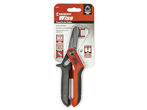 Wiss CW7T 191mm / 7-1/2in Titanium Coated Tradesman Utility Shears, Multi Color