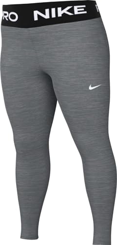 Nike CZ9779-084 Pro 365 Pants Women's SMOKE GREY/HTR/BLACK/WHITE Size XL