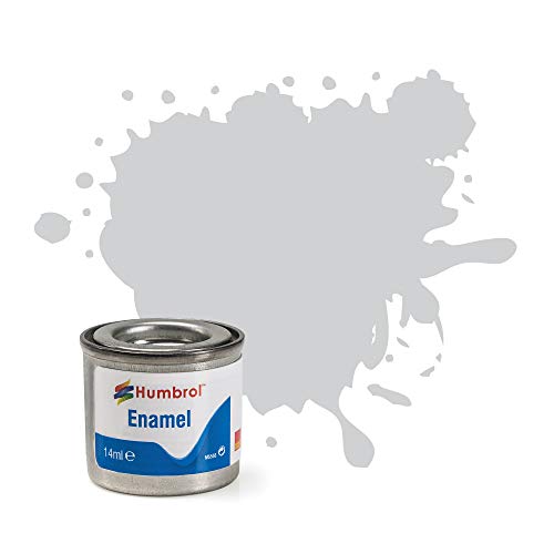 Humbrol Enamel Paint No 147 Light Grey - Matt,14ml