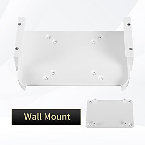 Hosanwell Mac Mini Mount - Custom Mount for Mac Mini M1, Under Desk Mount Wall Mount Bracket VESA Small Factor PC Desktop Hidden Mount Multiple Installation Methods