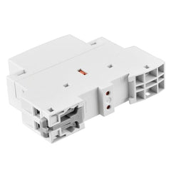 Heschen Household AC Contactor, HS1-25, 2 Pole 1NO 1NC, AC 220V/230V Coil Voltage, 35 mm DIN Rail Mount