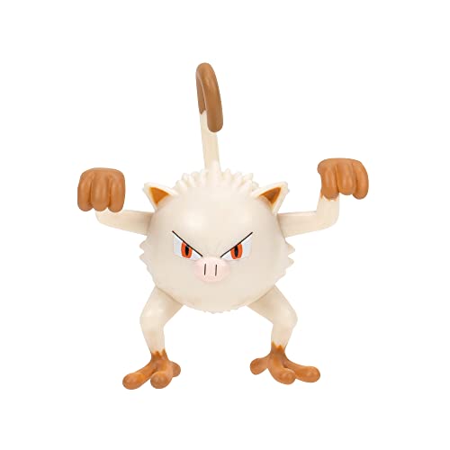 Pokémon Clip ‘N’ Go Mankey and Poké Ball Includes 2-Inch Battle Figure and Nest Ball Accessory